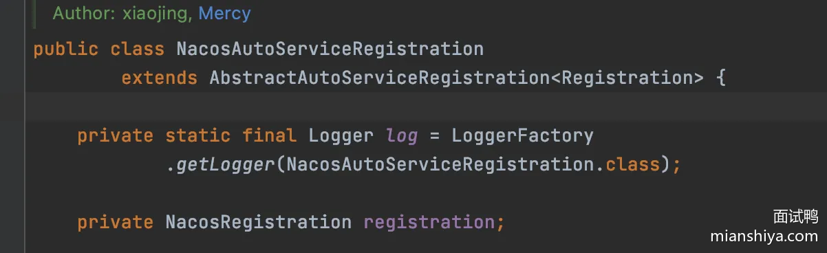 NacosAutoServiceRegistration
